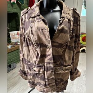 Torrid camo jacket